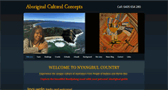 Desktop Screenshot of aboriginalculturalconcepts.com